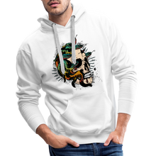 Charger l'image dans la galerie, Sweat-shirt à capuche hommes Serpent - blanc