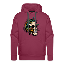 Charger l'image dans la galerie, Sweat-shirt à capuche hommes Serpent - bordeaux