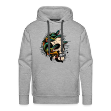 Charger l'image dans la galerie, Sweat-shirt à capuche hommes Serpent - gris chiné