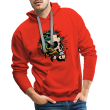 Charger l'image dans la galerie, Sweat-shirt à capuche hommes Serpent - rouge