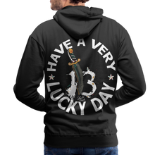 Charger l'image dans la galerie, Sweat-shirt à capuche hommes 13 - noir