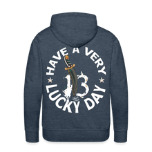 Charger l'image dans la galerie, Sweat-shirt à capuche hommes 13 - bleu jeans