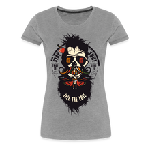 Charger l'image dans la galerie, T-shirt Femme Feel the love - gris chiné