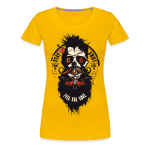 Charger l'image dans la galerie, T-shirt Femme Feel the love - jaune soleil
