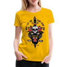 Charger l'image dans la galerie, T-shirt Femme Panther Strike First - jaune soleil