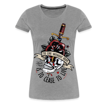 Charger l'image dans la galerie, T-shirt Femme Tattoo Hope - gris chiné