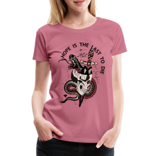 Charger l'image dans la galerie, T-shirt Femme Hope Last To Die - mauve