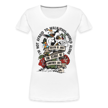 Charger l'image dans la galerie, T-shirt Femme Death is just the start - blanc