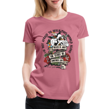 Charger l'image dans la galerie, T-shirt Femme Death is just the start - mauve