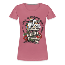 Charger l'image dans la galerie, T-shirt Femme Death is just the start - mauve