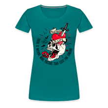 Charger l'image dans la galerie, T-shirt Femme Old School Tattoo From death to life - bleu diva