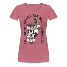 Charger l'image dans la galerie, T-shirt Femme Old School Never Die - mauve
