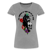 Charger l'image dans la galerie, T-shirt Femme Panther Get Up Again - gris chiné