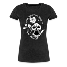 Charger l'image dans la galerie, T-shirt Femme No regrets No tears - charbon