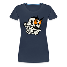 Charger l'image dans la galerie, T-shirt Femme Old school Death or Glory - bleu marine