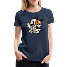 Charger l'image dans la galerie, T-shirt Femme Old school Death or Glory - bleu marine