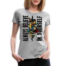 Charger l'image dans la galerie, T-shirt Femme Always believe - gris chiné