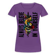Charger l'image dans la galerie, T-shirt Femme Always believe - violet