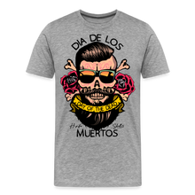 Charger l'image dans la galerie, T-shirt Homme Dia de los muertos - gris chiné