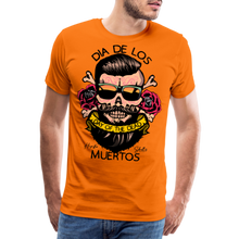 Charger l'image dans la galerie, T-shirt Homme Dia de los muertos - orange