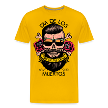 Charger l'image dans la galerie, T-shirt Homme Dia de los muertos - jaune soleil