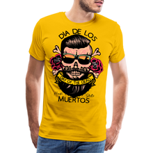 Charger l'image dans la galerie, T-shirt Homme Dia de los muertos - jaune soleil