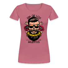 Charger l'image dans la galerie, T-shirt Femme Dia de los muertos - mauve