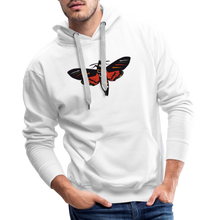 Charger l'image dans la galerie, Sweat-shirt à capuche hommes Feel the love - blanc