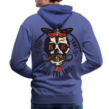 Charger l'image dans la galerie, Sweat-shirt à capuche hommes Feel the love - bleu royal
