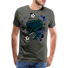 Charger l'image dans la galerie, T-shirt Homme Skull Soccer - asphalte