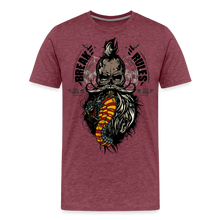 Charger l'image dans la galerie, T-shirt Homme Break Rules 2 - rouge bordeaux chiné
