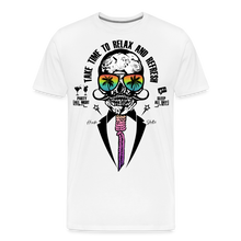 Charger l'image dans la galerie, T-shirt Homme Take time ti relax - blanc