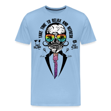 Charger l'image dans la galerie, T-shirt Homme Take time ti relax - ciel