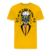 Charger l'image dans la galerie, T-shirt Homme Take time ti relax - jaune soleil