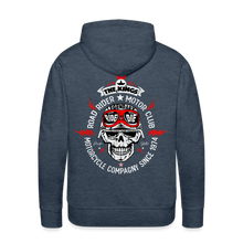 Charger l'image dans la galerie, Sweat-shirt à capuche hommes Ride or Die - bleu jeans