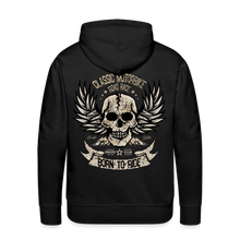 Charger l'image dans la galerie, Sweat-shirt à capuche hommes Classic motorbike - noir