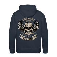Charger l'image dans la galerie, Sweat-shirt à capuche hommes Classic motorbike - marine