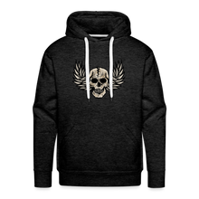 Charger l'image dans la galerie, Sweat-shirt à capuche hommes Classic motorbike - charbon