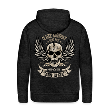 Charger l'image dans la galerie, Sweat-shirt à capuche hommes Classic motorbike - charbon