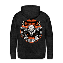 Charger l'image dans la galerie, Sweat-shirt à capuche hommes Born to speed - charbon