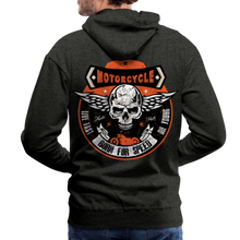 Charger l'image dans la galerie, Sweat-shirt à capuche hommes Born to speed - charbon