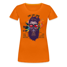 Charger l'image dans la galerie, T-shirt Femme Live Life Loud - orange