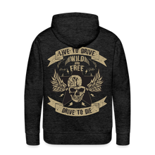 Charger l'image dans la galerie, Sweat-shirt à capuche hommes Live to Drive - charbon