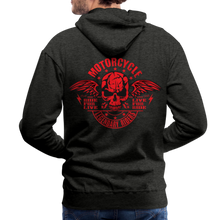 Charger l'image dans la galerie, Sweat-shirt à capuche hommes Live for RIde - charbon