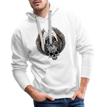 Charger l'image dans la galerie, Sweat-shirt à capuche hommes Eagle Rider - blanc