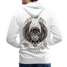 Charger l'image dans la galerie, Sweat-shirt à capuche hommes Eagle Rider - blanc