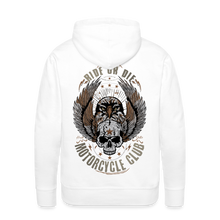 Charger l'image dans la galerie, Sweat-shirt à capuche hommes Eagle Rider - blanc