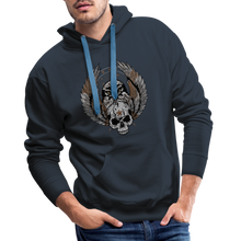 Charger l'image dans la galerie, Sweat-shirt à capuche hommes Eagle Rider - marine