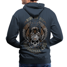 Charger l'image dans la galerie, Sweat-shirt à capuche hommes Eagle Rider - marine