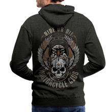 Charger l'image dans la galerie, Sweat-shirt à capuche hommes Eagle Rider - charbon